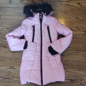 Calvin Klein Jeans Light Pink Puffer Jacket